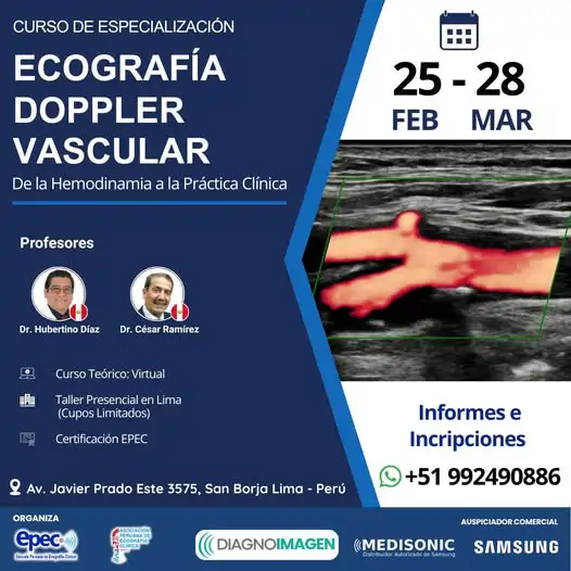 Curso de Ecografía Doppler Vascular